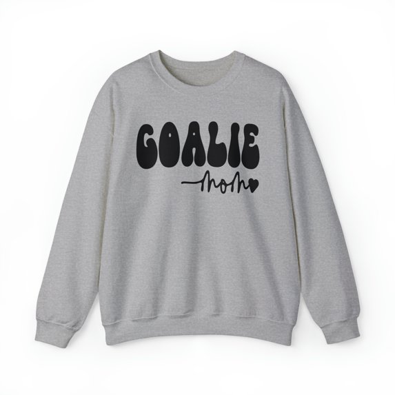 Goalie Mom Sweatshirt, Gifts, Crewneck