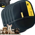 thumbnail image 1 of Goalintent Pet Hair Remover, Rhino Ben Pet Hair Remover, Reusable Electrostatic Gloves Pet Hair, Pet Double-Sided Grooming Glove for Couch, Furniture, Carpet, Car Seat (5PC), 1 of 7