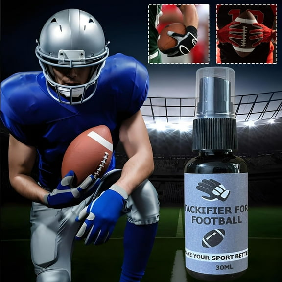 Goalkeeper Grip Spray for Football Gloves | Enhanced Latex Glove Adhesion | All-Weather Grip Booster | Stickiness Reinforcement | 30ml | Improves Control & Durability