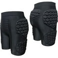 thumbnail image 1 of Goalkeeper Padded Shorts - Thick EVA Foam Protective Soccer Goalie Shorts for Men and Women, Durable Goalkeeper Training Gear, 1 of 5