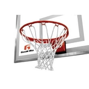 Goalrilla Heavy-Weight Pro-Style Breakaway Basketball Rim, Nylon Net, 5" x 5" Mount Type (Outdoor)