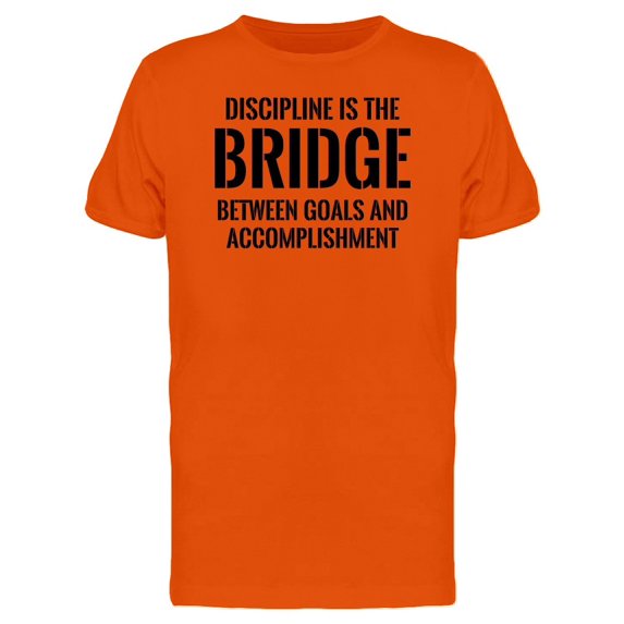 Goals And Accomplishment Quote Tee Men's -Image by Shutterstock