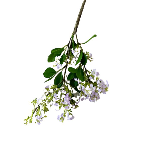 Goasio Artificial Flowers Lilac Bouquet for Home Office Decoration Realistic 3D Modeling Adjustable Stems Reusable Floral Arrangement Props
