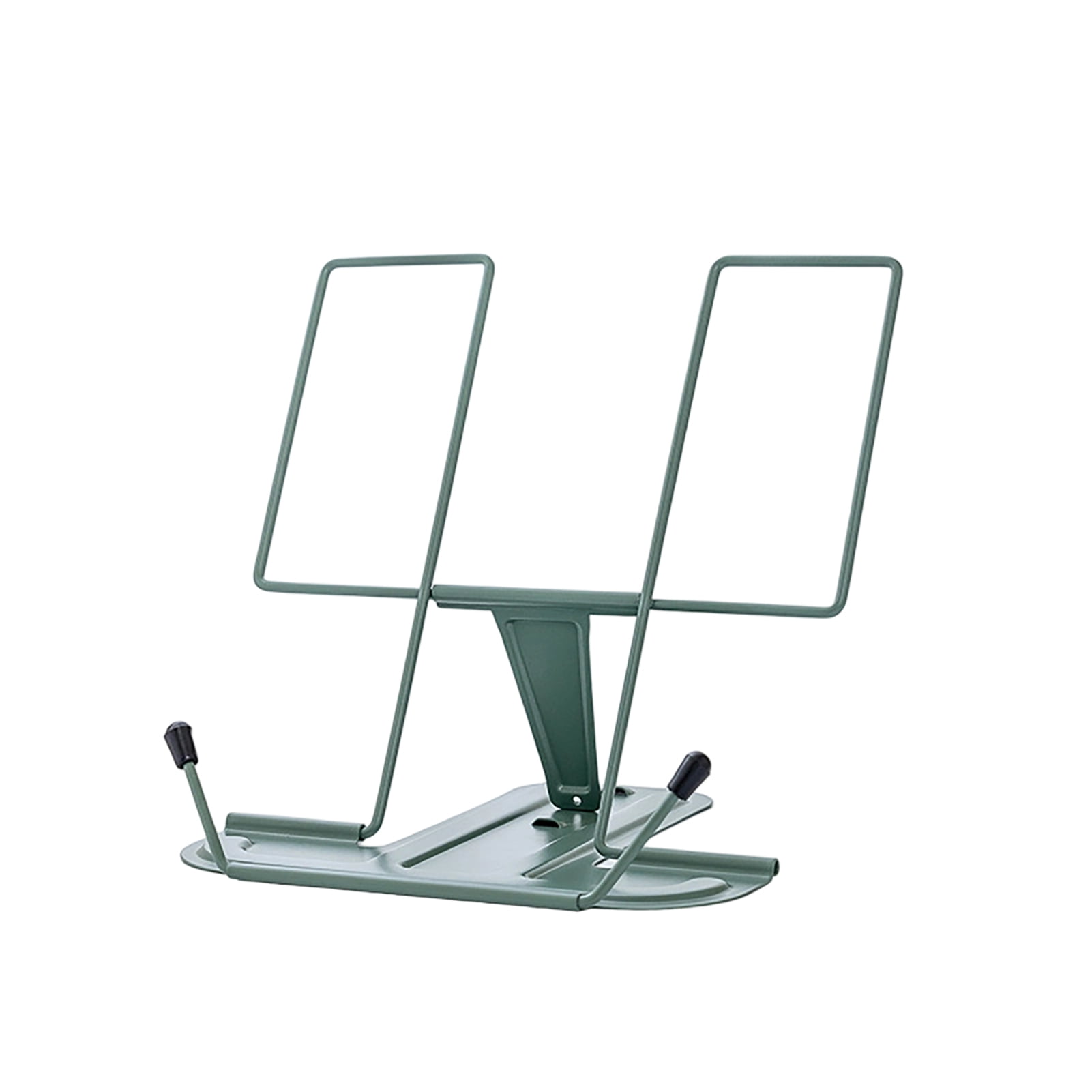 Stand Book Rack Goasio Foldable Iron Book Stand Adjustable Holder with Non-Slip Base ...