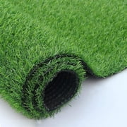 Goasis Lawn 0.7" Artificial Grass Turf 5 x 10 ft Customized Fake Grass Outdoor Rug