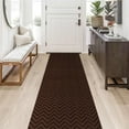 thumbnail image 1 of Goasis Lawn 2' x 6' Brown Runner Rug Indoor Non Slip Carpet for Entryway Kitchen Laundry Garage, 1 of 7