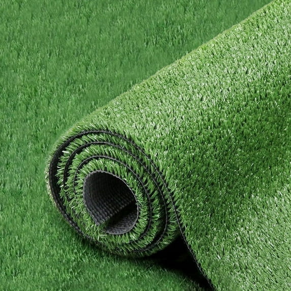Goasis Lawn Artificial Grass Rug, 13x17 FT (221 Square FT) Synthetic Artificial Grass Turf, Indoor Outdoor Garden Balcony Lawn Landscape Faux Grass Rug with Drainage Holes