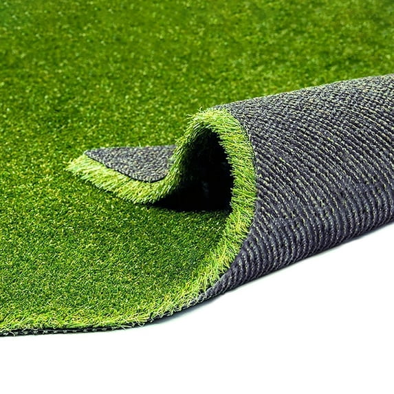 Goasis Lawn Artificial Grass Turf 7x10 ft Fake Grass Rug for Indoor Outdoor Garden Lawn