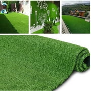 Goasis Lawn Artificial Grass Turf 5 x8  , 0.4 Pile Height Indoor Outdoor Synthetic Grass Mat