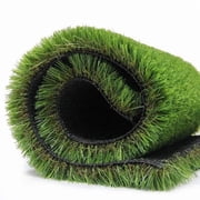 Goasis Lawn Thick Artificial Grass Rug 3 x 5 ft Outdoor Synthetic Grass Turf for Garden Patio