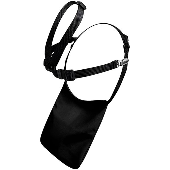 Goat Apron Anti Mating Skirt for Breeding Control, Robust Polyester Sheep Skirt with Adjustable Chest Strap and Secure Buckle for Effective Livestock Management of Bucks and Rams, Black