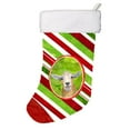 thumbnail image 1 of Goat Candy Cane Holiday Christmas Christmas Stocking, 11 x 8 In., 1 of 1