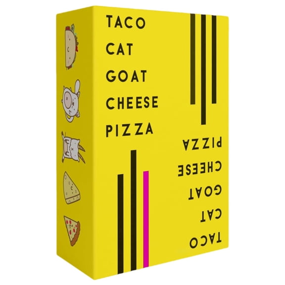 Goat Cheese Pizza Card Game, Fast-Paced Family & Group Party Game, Easy to Learn with 10-15 Minute Rounds, Fun for All Ages