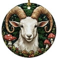 thumbnail image 1 of Goat Christmas Ornaments, Goat Ornament, Goat Christmas Décor, Goat Xmas Decorations FizGM6, 1 of 5