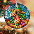 thumbnail image 1 of Goat Christmas Ornaments, Goat Ornament, Goat Christmas Décor, Xmas Decorations JrrPA2, 1 of 4