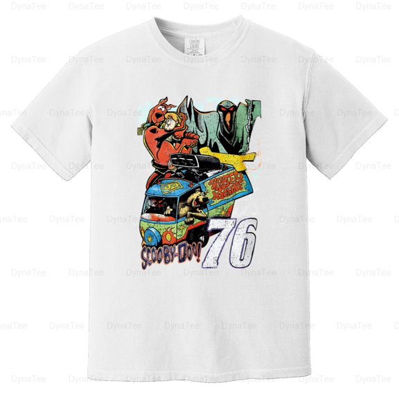 Goat Crew X ScoobyDoo Jumbo Heavy TShirt Vintage Black Cartoon Comfort Color T-Shirt Unisex, up to 4XL