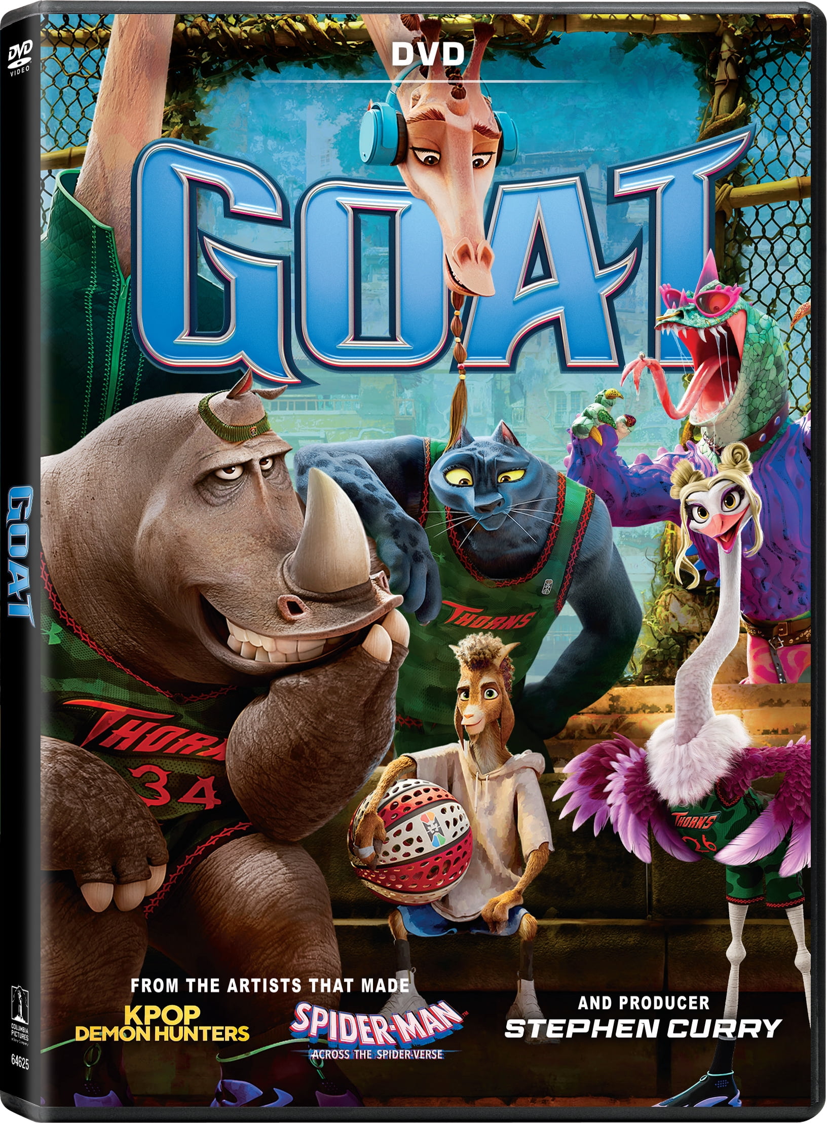 GOAT ( DVD) Sony Pictures, Family, Animation, Comedy