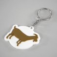 thumbnail image 1 of Goat Emoticon Keychain, 1 of 1