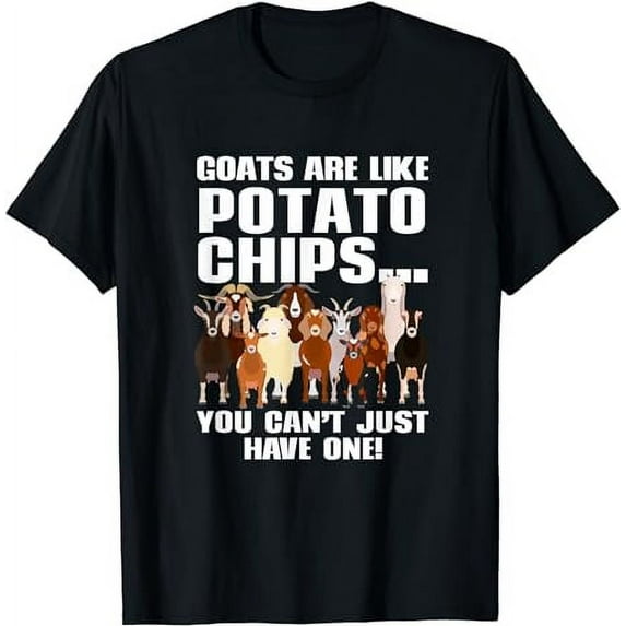 Goat Gifts for Goat Lovers Farm Apparel Meme Pun Funny Goat T-Shirt