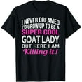 thumbnail image 1 of Goat Lady Funny Goat Lover Gifts T-Shirt, 1 of 5