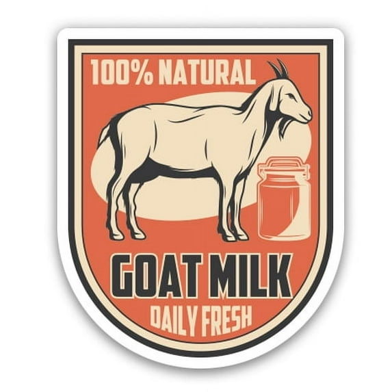 Goat Milk - 12" Vinyl Sticker Waterproof Decal