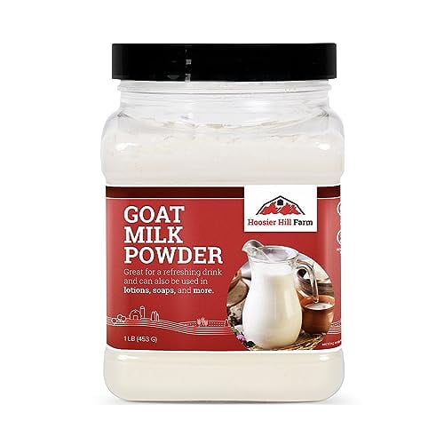 Goat Milk Powder by Hoosier Hill Farm, 1 LB (Pack of 1)
