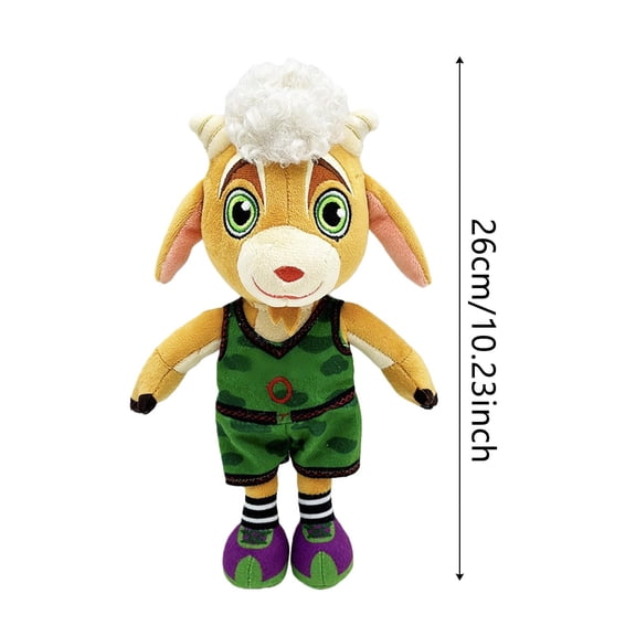 Goat Plush Doll Thomas Plush 10.23" Ultra-Soft Goat Stuffed Dolls Fall Plush Holiday Birthday Gift