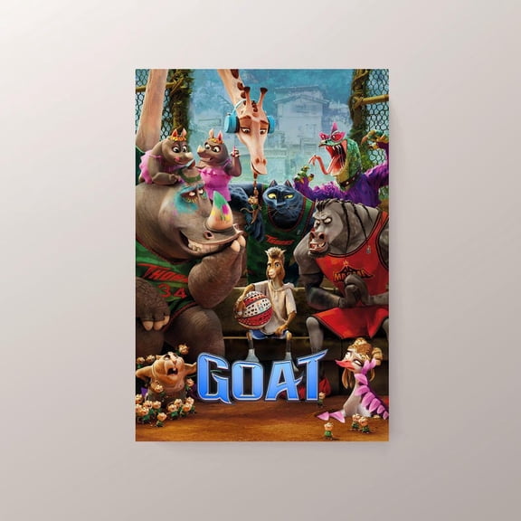 Goat Movie Poster, Vintage Movie Art Print, Unframed Paper Poster 24x36in