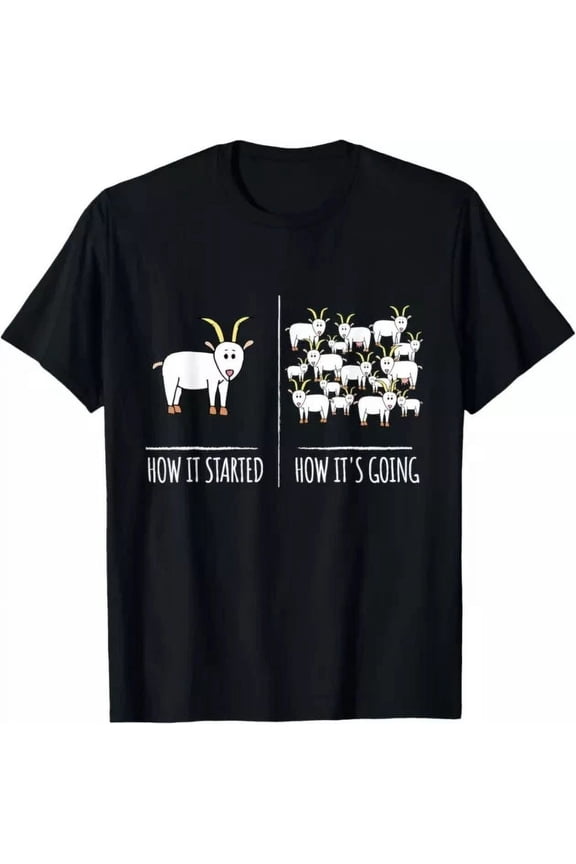 Goat Shirts Goat Lovers Farm Apparel Pun Funny Goat Design Preview Only
