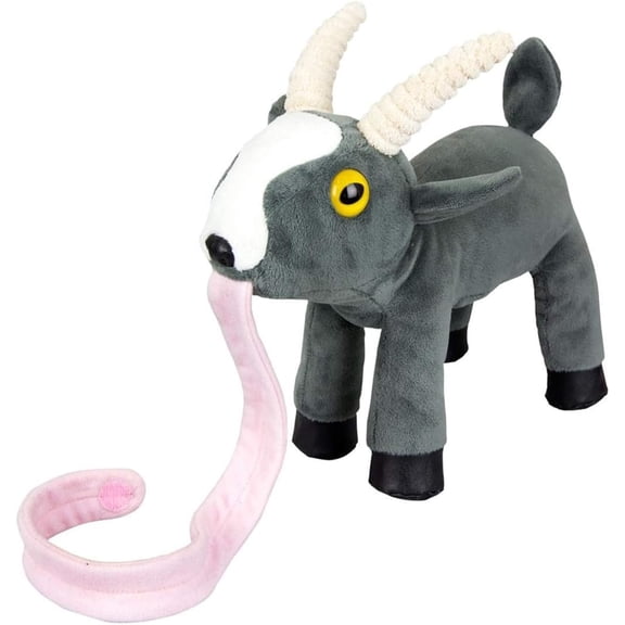 Goat Simulator 10" Goat Plush with Retractable Tounge
