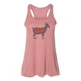 thumbnail image 1 of "Goat Tank, Goat, Racerback, Soft Bella Canvas, Sublimation, Goat Shirt, Greatest Of All Time, Goat Apparel, Gift For Her, Muscle Tank, Mauve Marble, SMALL", 1 of 1