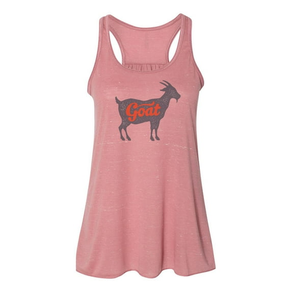 "Goat Tank, Goat, Racerback, Soft Bella Canvas, Sublimation, Goat Shirt, Greatest Of All Time, Goat Apparel, Gift For Her, Muscle Tank, Mauve Marble, SMALL"