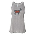 thumbnail image 1 of "Goat Tank, Goat, Racerback, Soft Bella Canvas, Sublimation, Goat Shirt, Greatest Of All Time, Goat Apparel, Gift For Her, Muscle Tank, Athletic Grey, EXTRA SMALL", 1 of 1