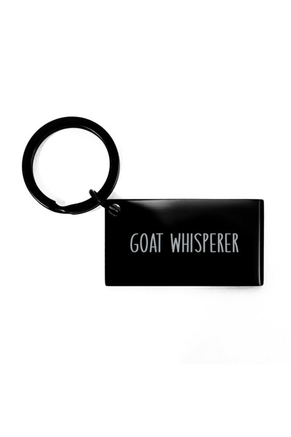Goat Whisperer Keychain Christmas Gift for Him Her
