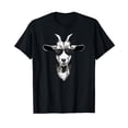 thumbnail image 1 of Goat with sunglasses T-Shirt, 1 of 5