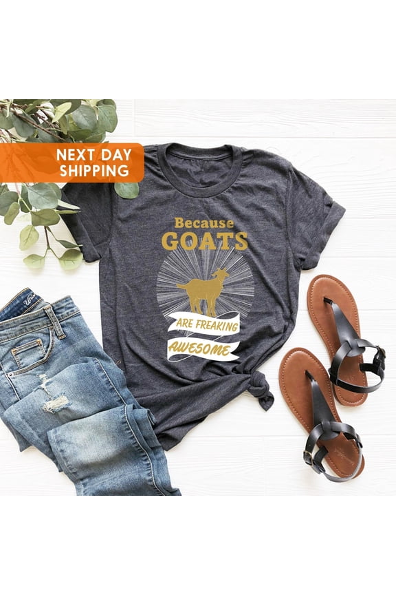 Goats Are Freaking Awesome, Goats Shirts, Farm Animal Shirt, Goats Lover Shirt, Goats Print Shirt, Goat Farm Shirt, Goats Birthday Shirt Sweatshirt All Size S-5XL