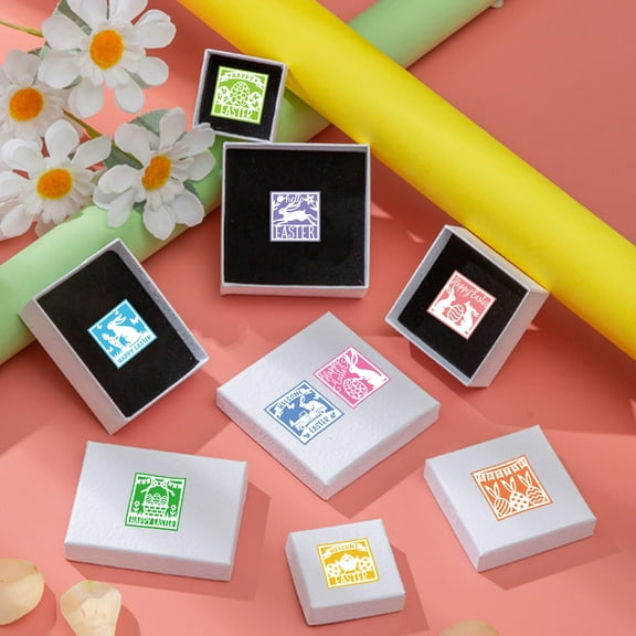 Goattoy 90PCS Easter Bunny Stickers, Easter Decorations for Indoor Home,Office,Bedroom,Spring Easter Bunny Theme Party Supplies,Walmart Saving Clearance,Ideal Gifts for Kids,Girls,Friends