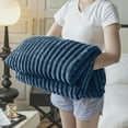 thumbnail image 1 of Goattoy Blue Cooling Blanket for Hot Sleepers Soft Lightweight Fuzzy Cozy Luxury Blanket for Indoor Bedroom,Living Room,Bed,Couch,Sofa,Camping Polyester 39"x59", 1 of 6