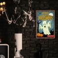 thumbnail image 1 of Goattoy Halloween Retro Tin Signs Vintage Metal Sign Iron Painting For Wall Decor 12 X 8 INCH Halloween Decoration, 1 of 1