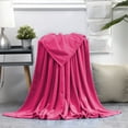 thumbnail image 1 of Goattoy Pink Cooling Blanket for Hot Sleepers Cold Throw Blanket for Sleeping Room Home Dorm Decor Polyester 39"x59", 1 of 7