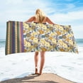 thumbnail image 1 of Goattoy Soft and Absorbent Beach Towel,Quick Dry,Sand-Resistant Durable Towel,Home Saving Clearance!Perfect for Travel, Camping, and Outdoor Activities, 1 of 8