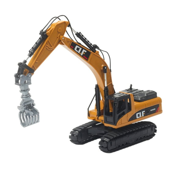 Goattoy Toys 50% Off Clearance!Toy Cars for Toddlers Engineering Vehicle Excavator with Music and Light Model Toy Birthday Xmas Party Gifts for Boy Ages 0-8