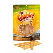 Gobble! 6-inch Turkey Tendon Strips, Made in USA, 6 oz. (45-50 Pieces) Dog Treats