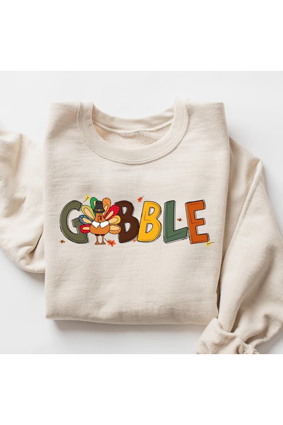 Gobble Gobble TShirt Gobble till you wobble shirt cute thanksgiving shirt for women Fall s