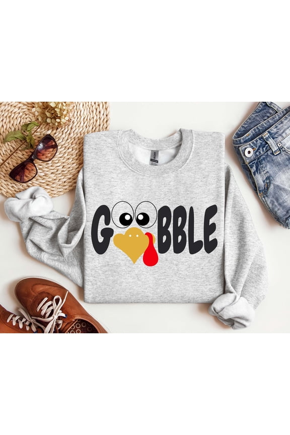 Gobble T-Shirt , Gobble Turkey T-Shirt, Thanksgiving T-Shirt, Thanksgiving , Trendy , Tren
