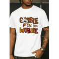 thumbnail image 1 of Gobble Till You Wobble Funny Thanksgiving Turkey Dinner Family Art Unisex T-Shirt, up to Size 5XL, 1 of 2