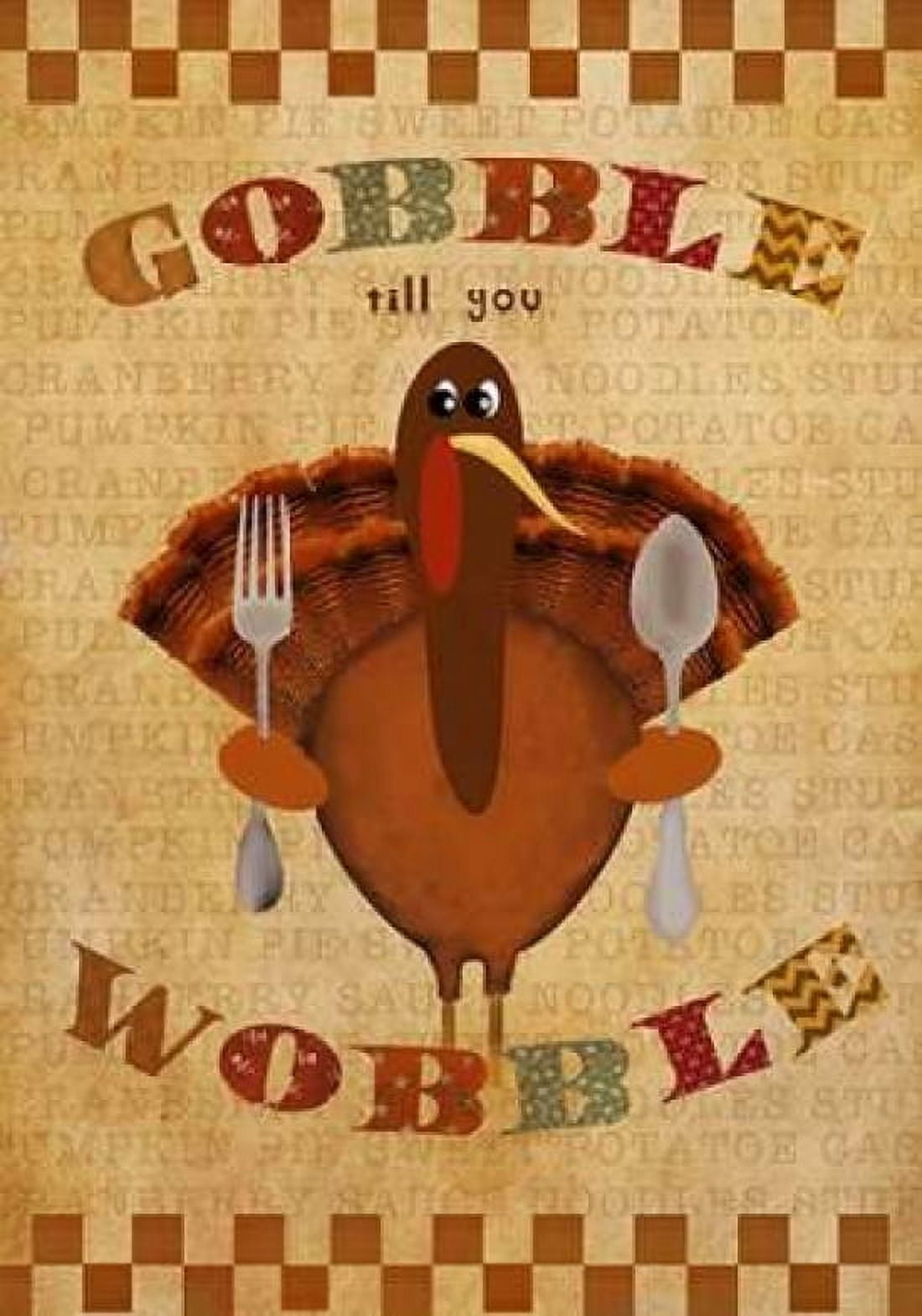 Gobble Wobble Canvas Art - Beth Albert (20 x 28)