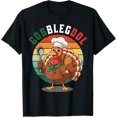 thumbnail image 1 of Gobblegool Italian Turkey Day T Shirt Size S-5XL, 1 of 5