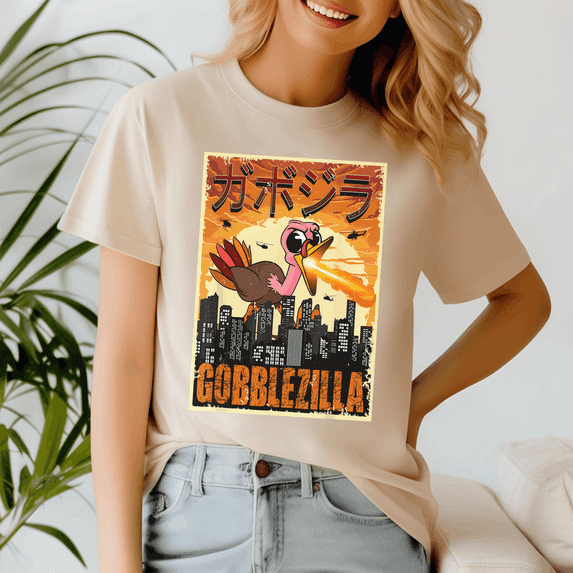 Gobblezilla Turkey Thanksgiving,Thanksgiving Shirt,Turkey Tee,Holiday Gift ,Happy Thanksgiving Tshirt,Turkey Day,Family Gobble ,Pumpkin,