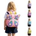 thumbnail image 1 of GobdXE Back To School Unisex Student 3D Butterfly Cartoon Mini Backpack Dual Zipper Pocket Lightweight Daypack Size:One Size, 1 of 5